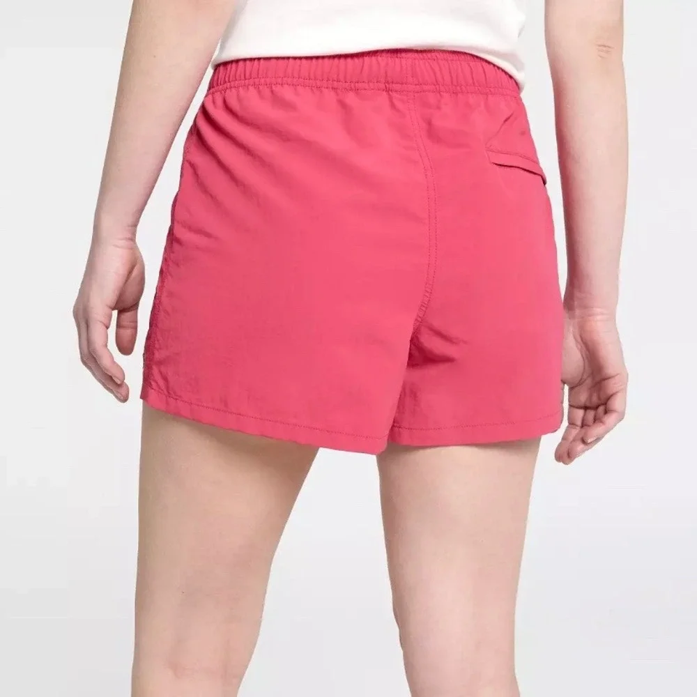 ALPINE DESIGN Pull-On Hiking Shorts Womens M Pink Pre-Washed Activewear Casual‎